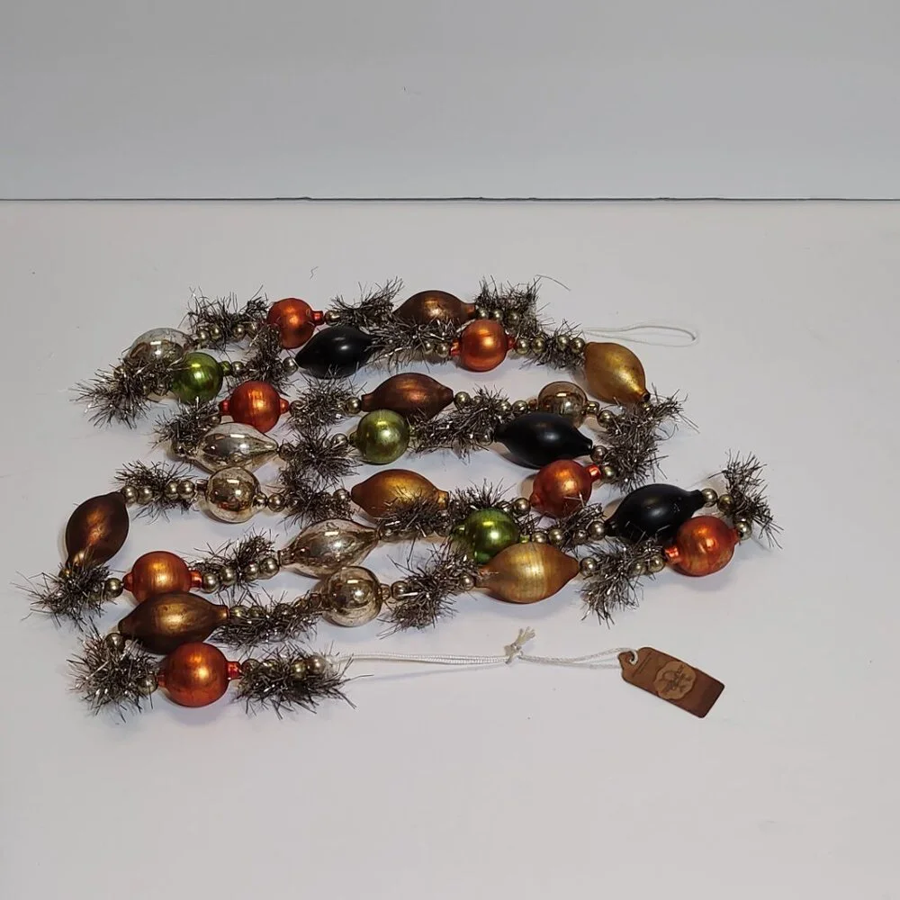 Ragon House Vintage Style Fall Bead Garland - 6 Ft